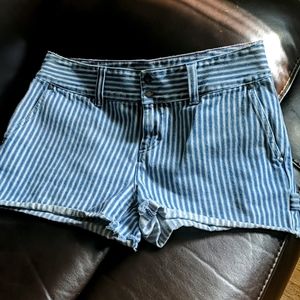 Tommy Hilfiger size 9 blue and white denim sho